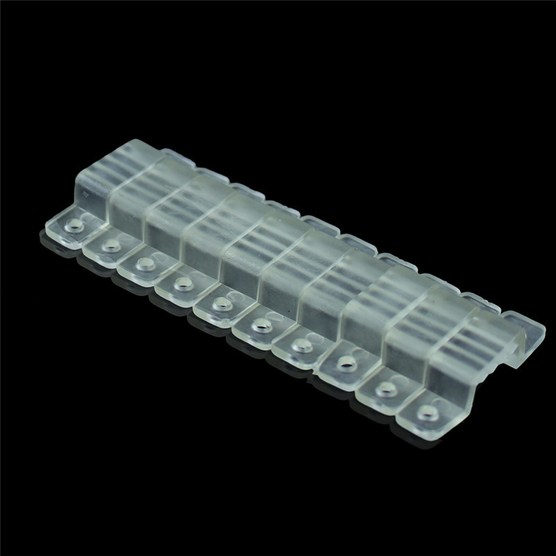 10Pcs/Pack 14mm Wide Plastics Fixing Mounting Brackets Clips For AC110V/220V 5050 2835 Waterproof LED Tape Lights, With 20 Screws 10Pcs/Pack 14mm Wide Plastics Fixing Mounting Brackets Clips For AC110V/220V 5050 2835 Waterproof LED Tape Lights, With 20 Screws